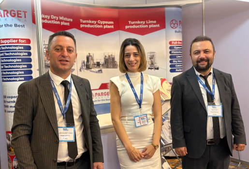 Parget Makina на конференции Global Gypsum